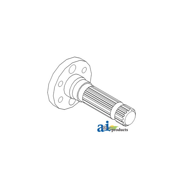 Shaft, PTO (1000 RPM) 6" x6" x4"